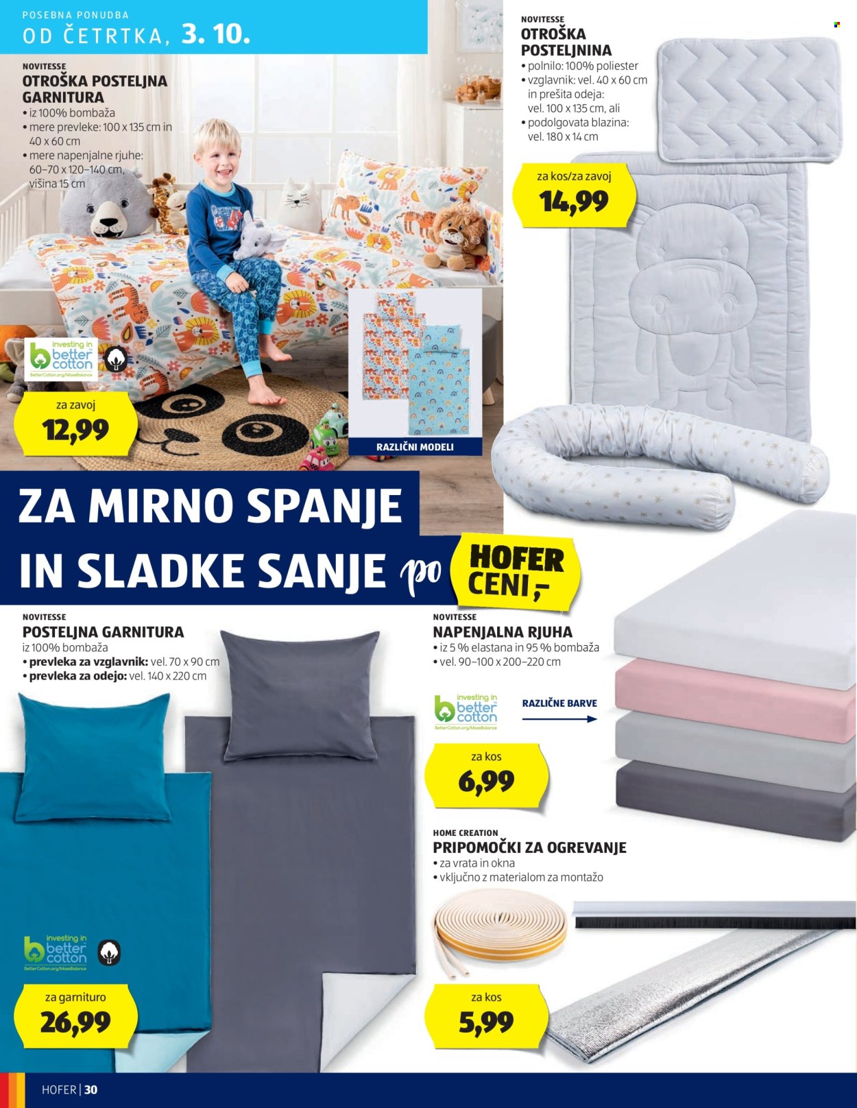 Hofer katalog - 26.9.2024 - 5.10.2024. Stran 30
