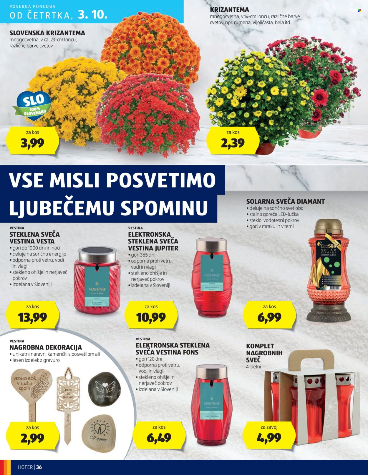 Hofer katalog - 26.9.2024 - 5.10.2024. Stran 36