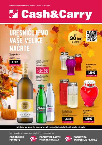 Mercator Cash & Carry katalog - 1.10.2024 - 31.10.2024.