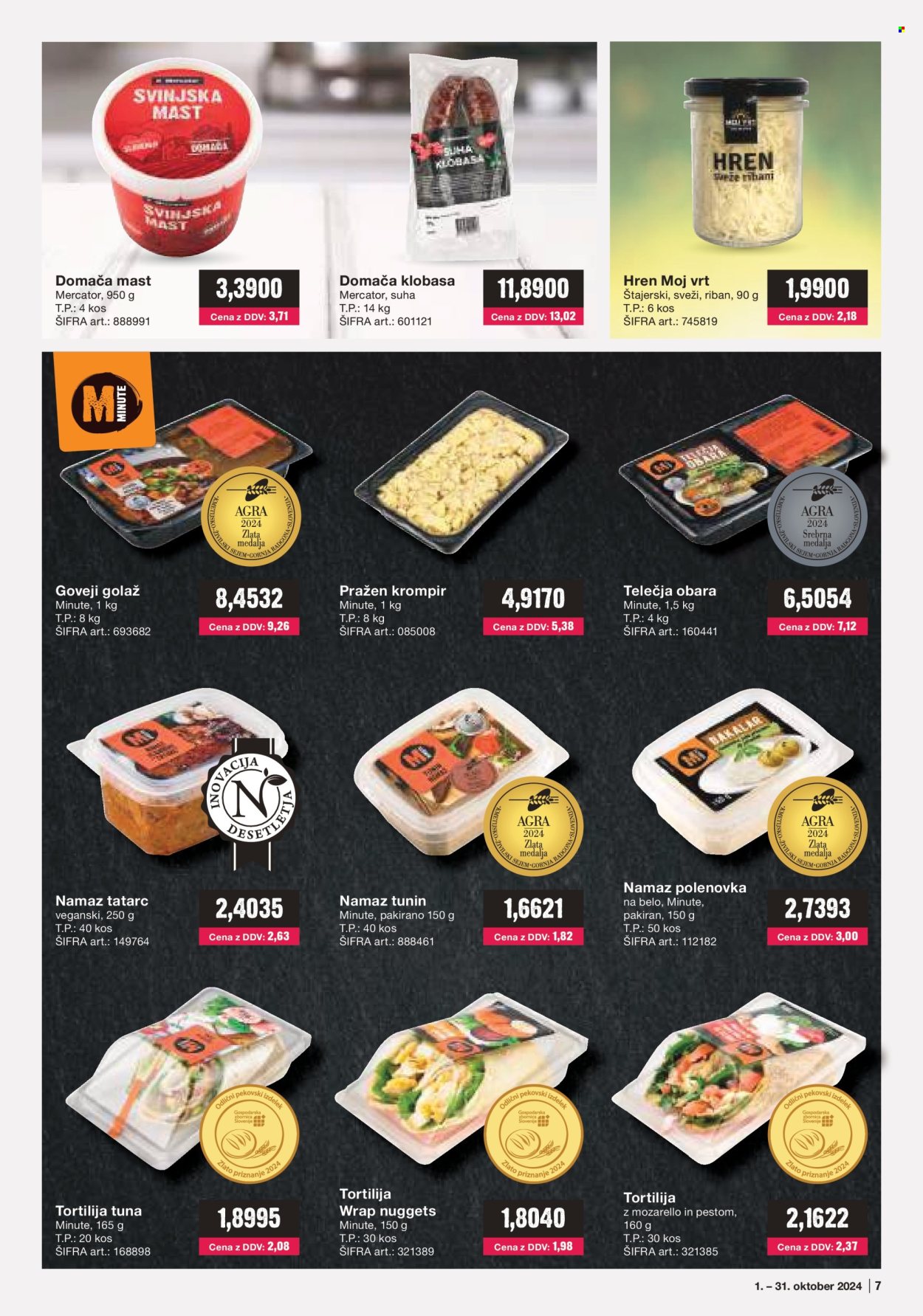 Mercator Cash & Carry katalog - 1.10.2024 - 31.10.2024. Stran 7