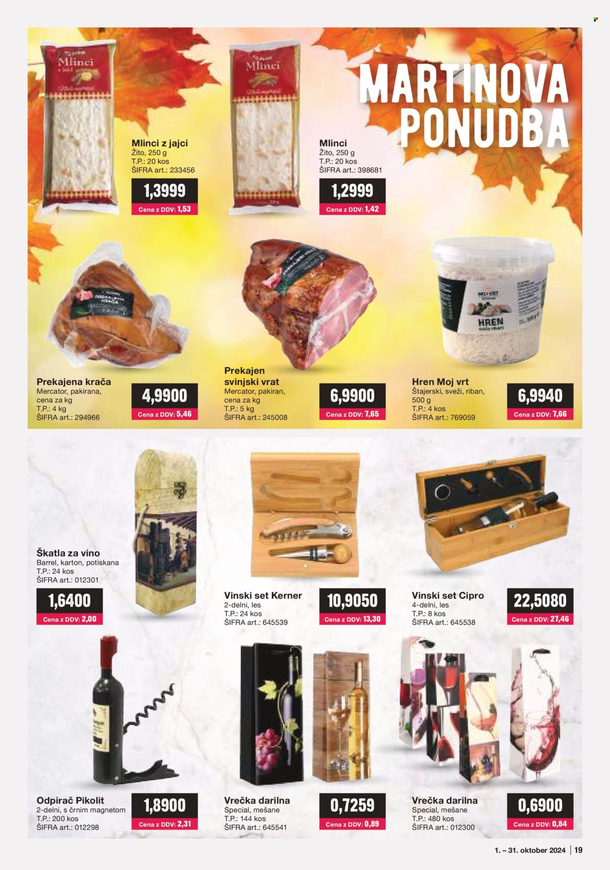 Mercator Cash & Carry katalog - 1.10.2024 - 31.10.2024. Stran 19