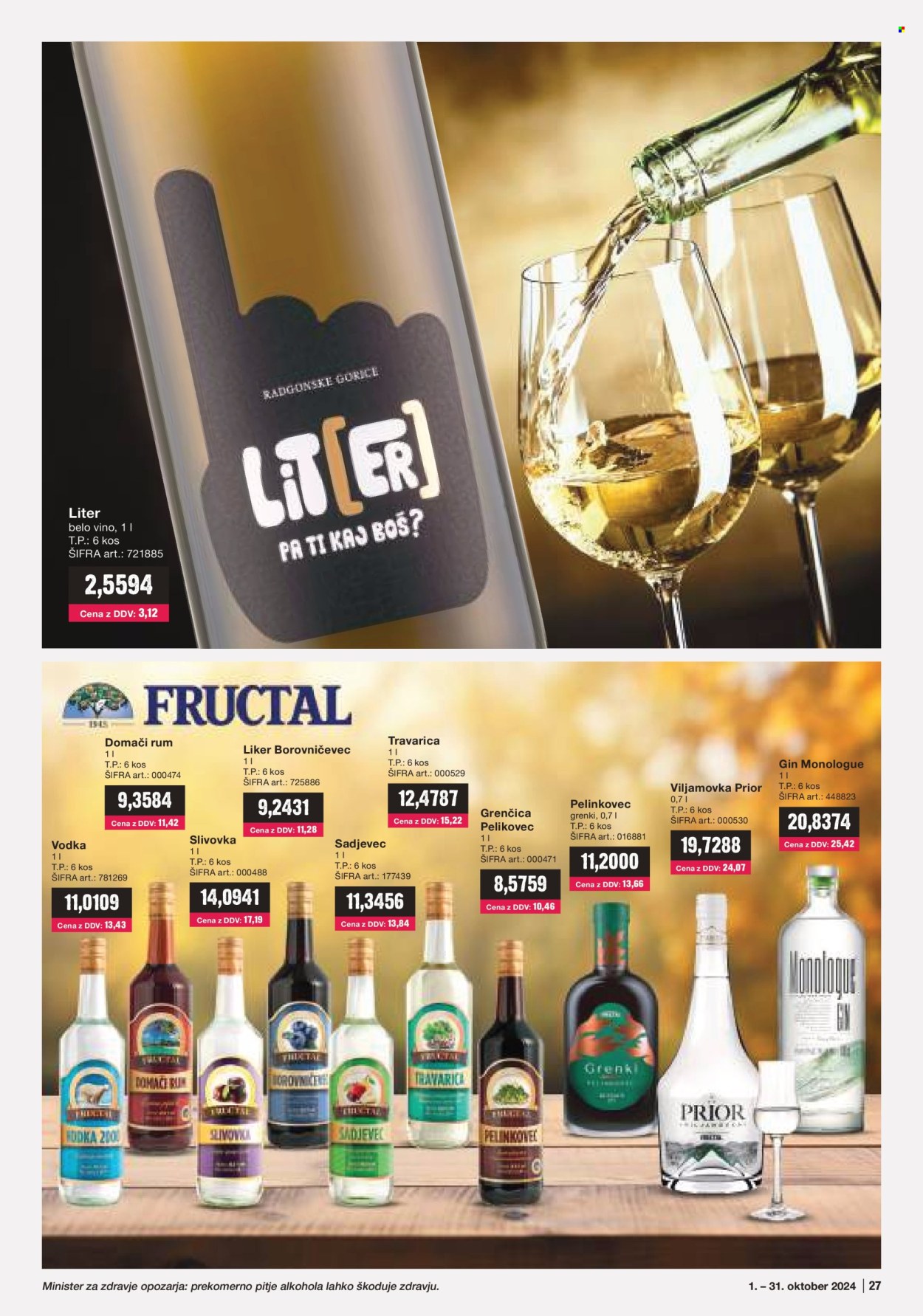 Mercator Cash & Carry katalog - 1.10.2024 - 31.10.2024. Stran 27
