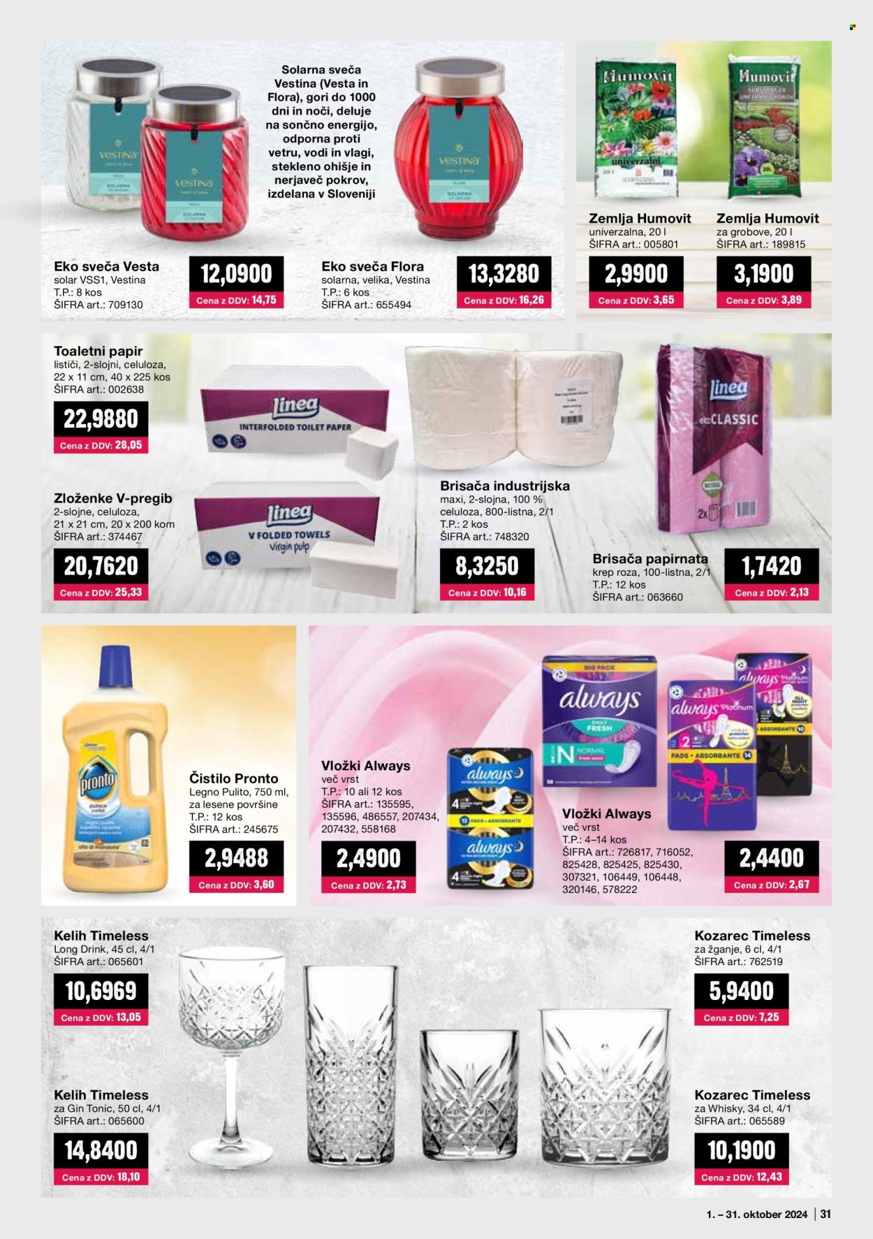 Mercator Cash & Carry katalog - 1.10.2024 - 31.10.2024. Stran 31