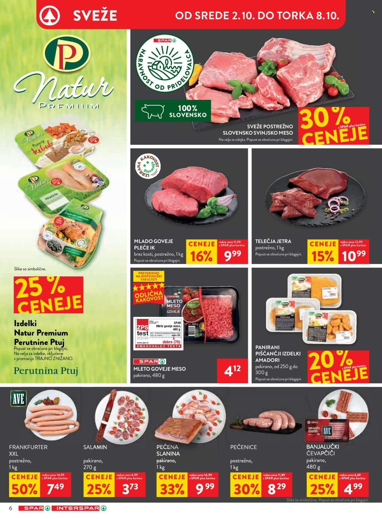 SPAR katalog - 2.10.2024 - 15.10.2024. Stran 7