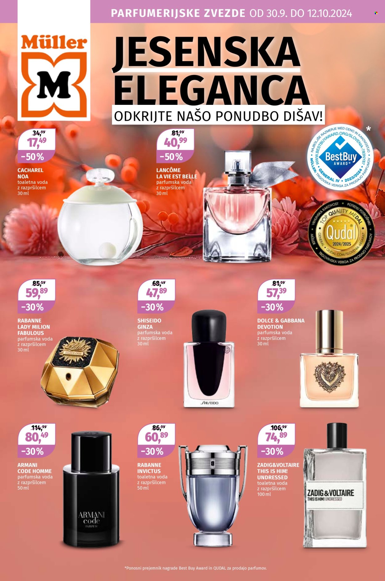 Müller katalog - 30.9.2024 - 12.10.2024. Stran 1