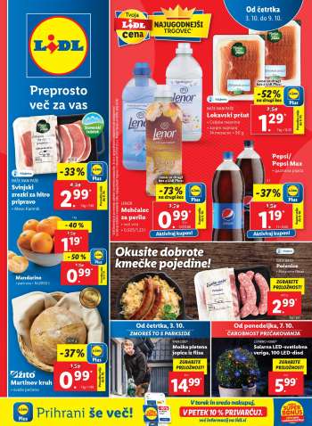 Lidl katalog - 3.10.2024 - 9.10.2024.