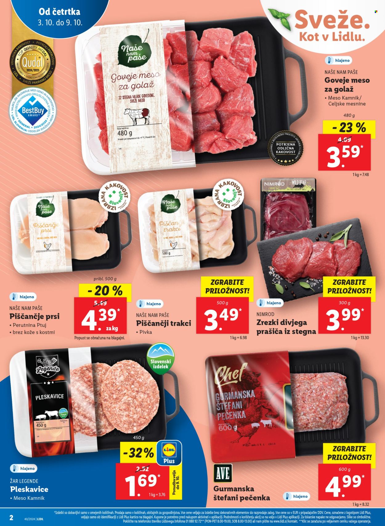 Lidl katalog - 3.10.2024 - 9.10.2024. Stran 2