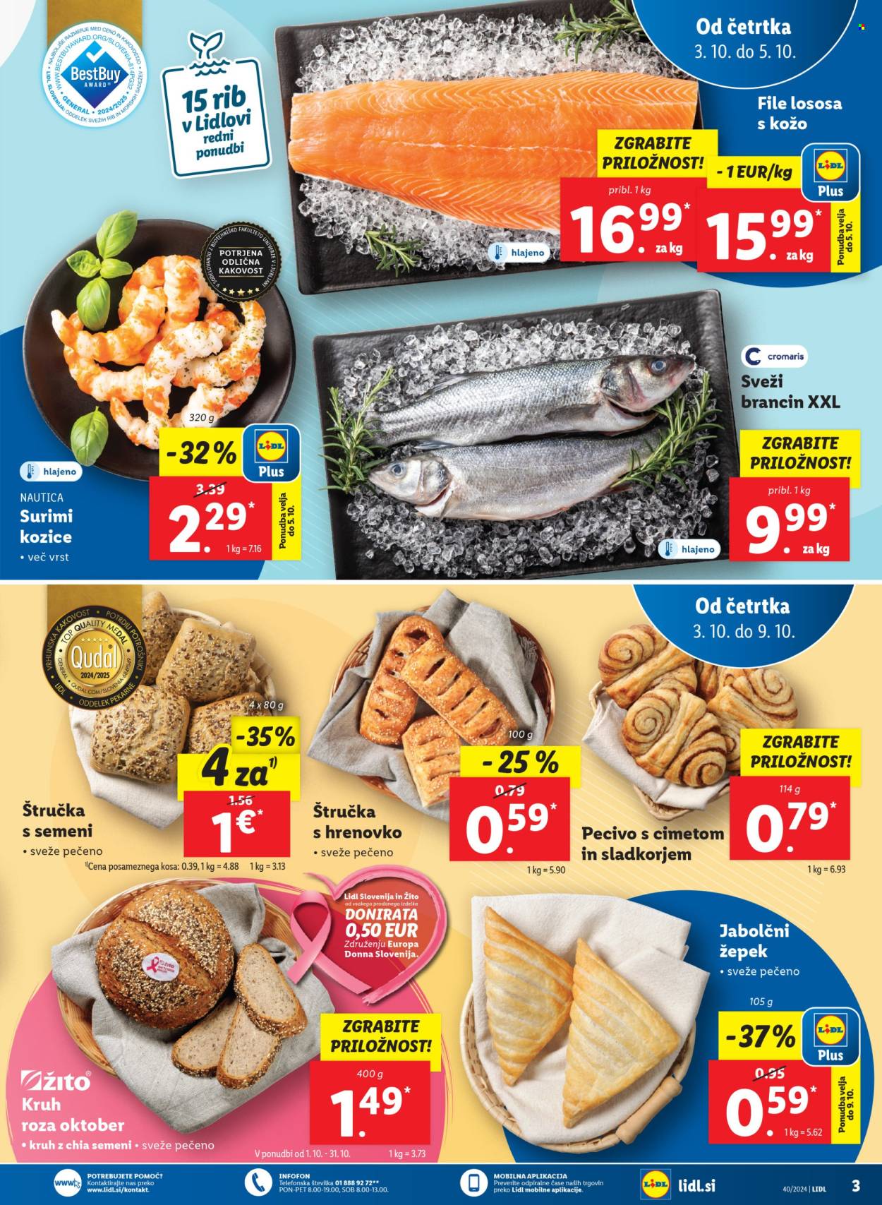 Lidl katalog - 3.10.2024 - 9.10.2024. Stran 3