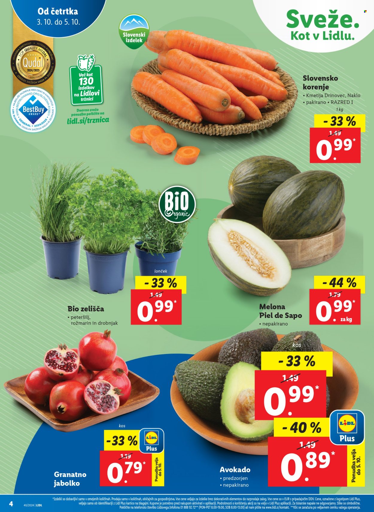 Lidl katalog - 3.10.2024 - 9.10.2024. Stran 4
