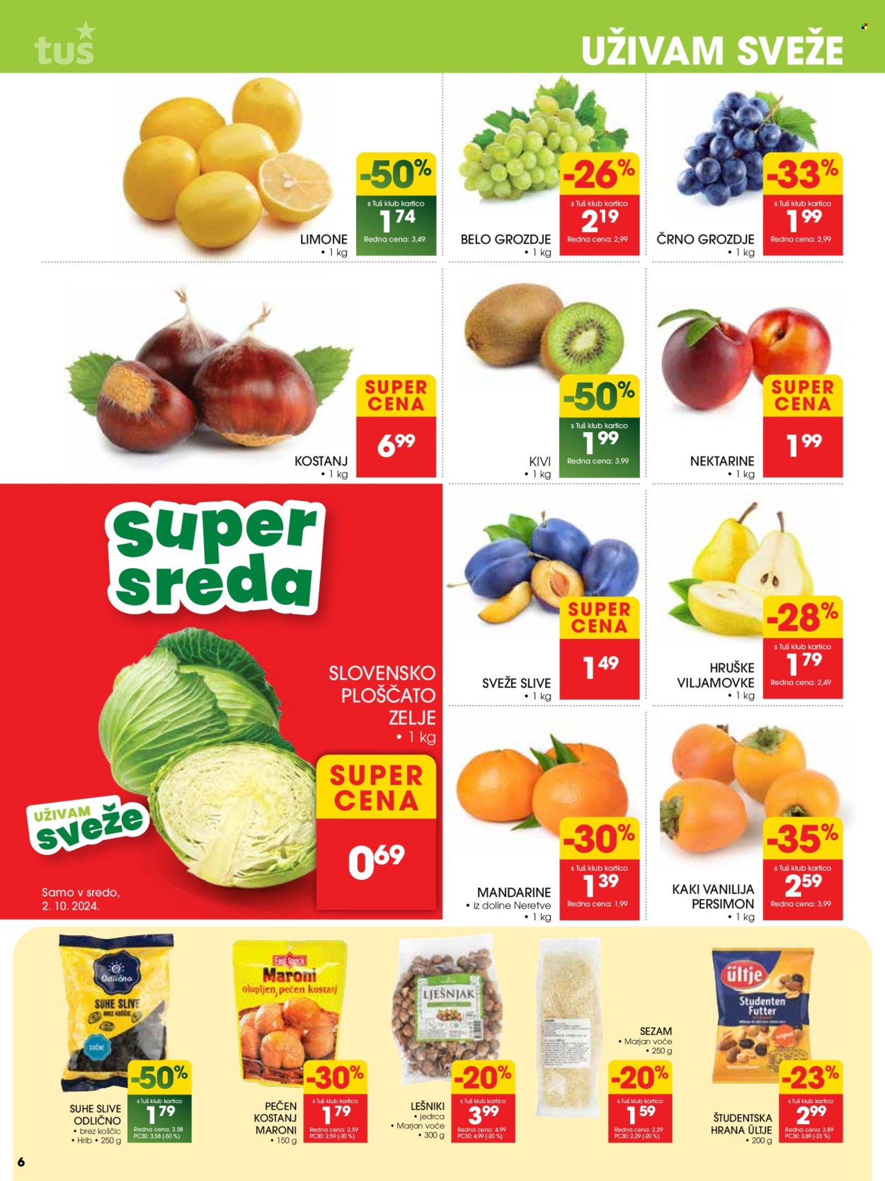 Tuš katalog - 2.10.2024 - 8.10.2024. Stran 6