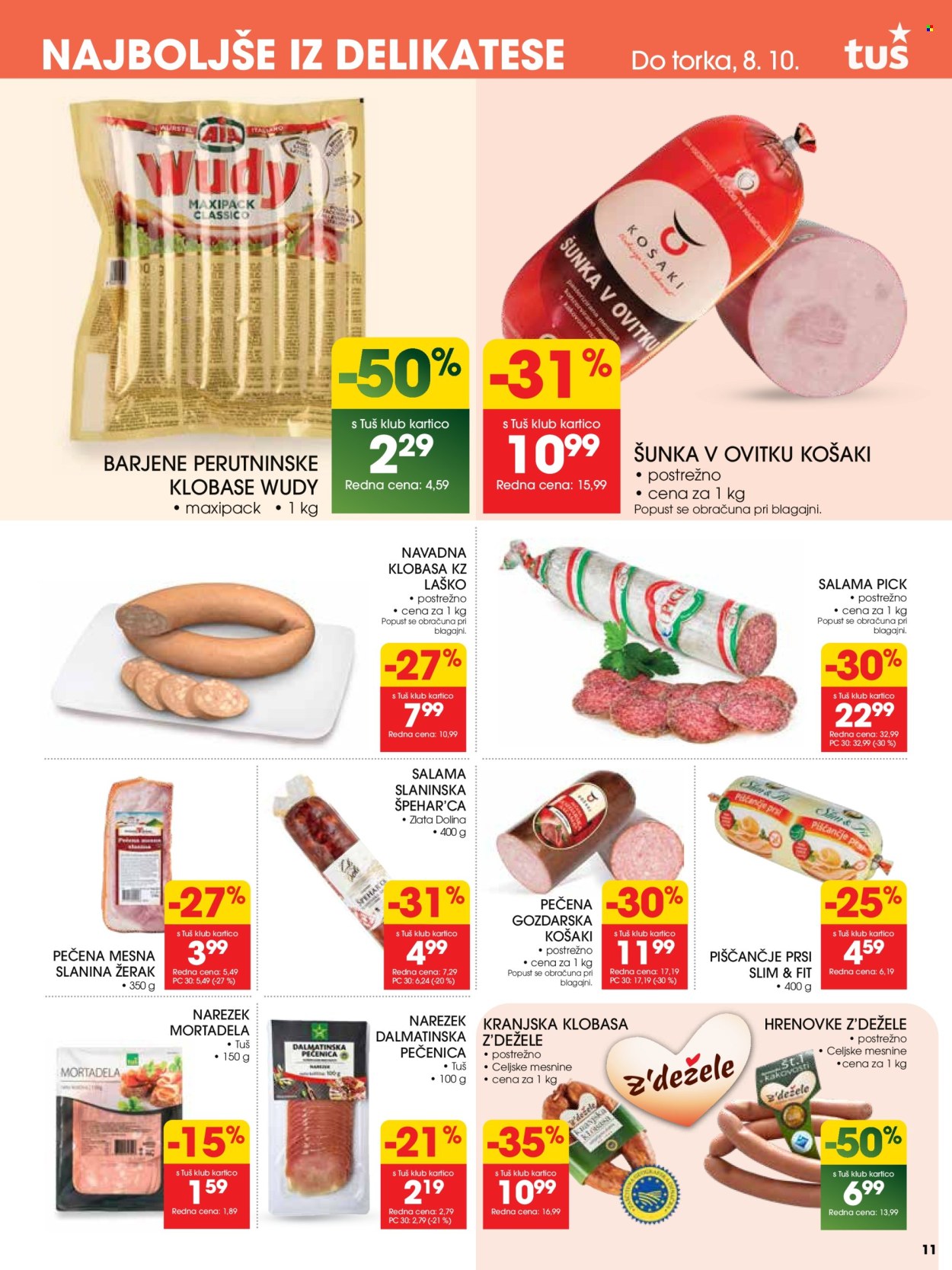 Tuš katalog - 2.10.2024 - 8.10.2024. Stran 11