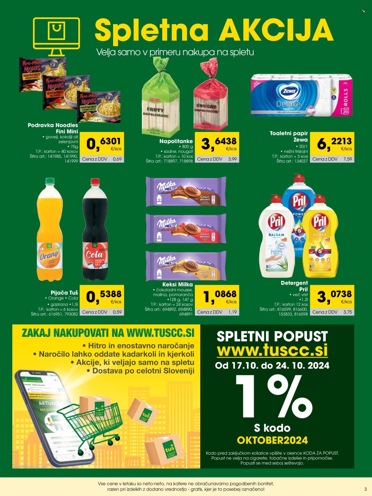 Tuš Cash & Carry katalog - 1.10.2024 - 31.10.2024. Stran 3
