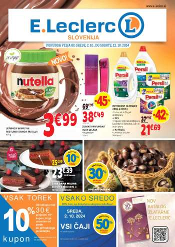E.Leclerc katalog - 2.10.2024 - 12.10.2024.