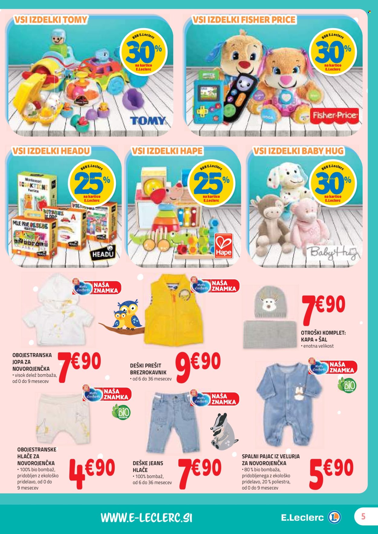 E.Leclerc katalog - 2.10.2024 - 12.10.2024. Stran 5