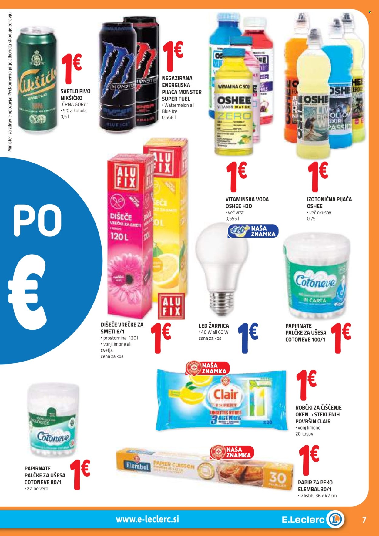E.Leclerc katalog - 2.10.2024 - 12.10.2024. Stran 7