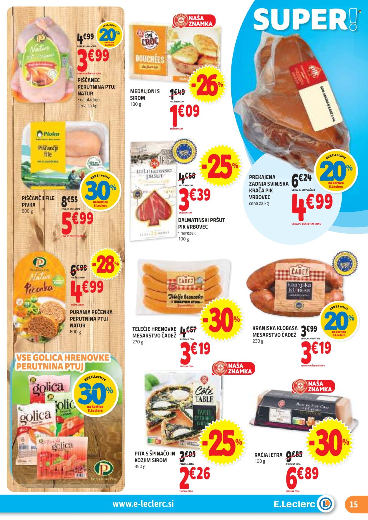 E.Leclerc katalog - 2.10.2024 - 12.10.2024. Stran 15