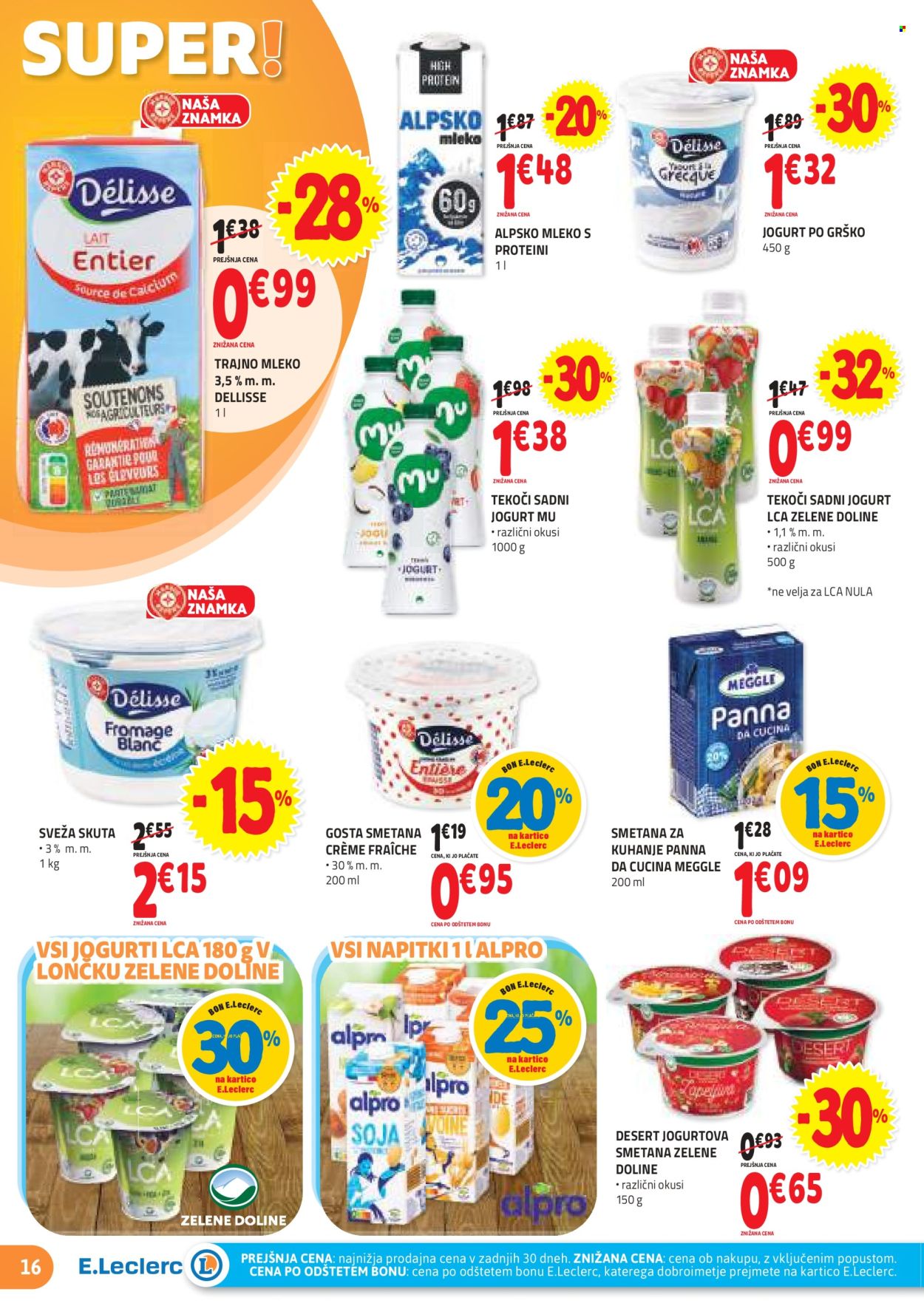 E.Leclerc katalog - 2.10.2024 - 12.10.2024. Stran 16