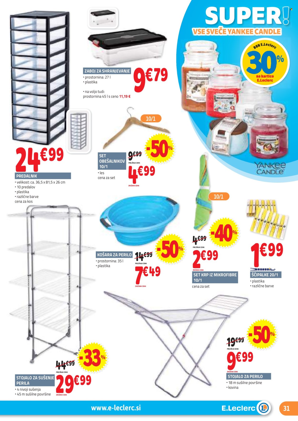 E.Leclerc katalog - 2.10.2024 - 12.10.2024. Stran 31