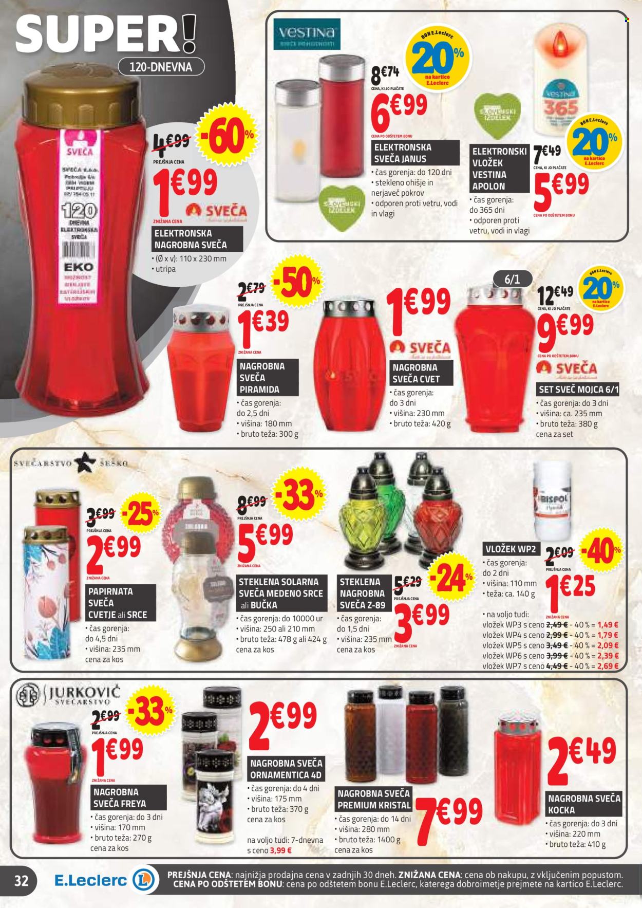 E.Leclerc katalog - 2.10.2024 - 12.10.2024. Stran 32
