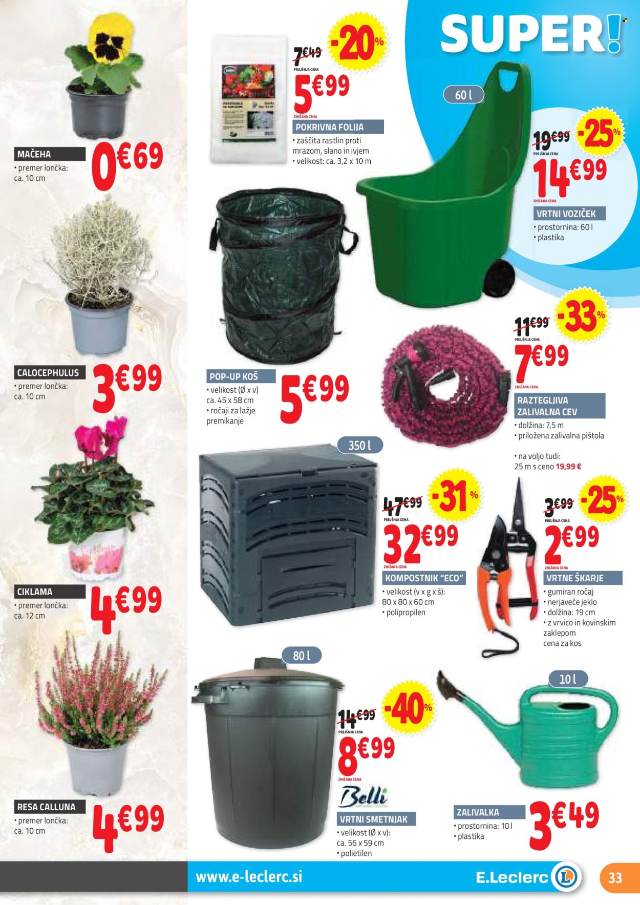 E.Leclerc katalog - 2.10.2024 - 12.10.2024. Stran 33