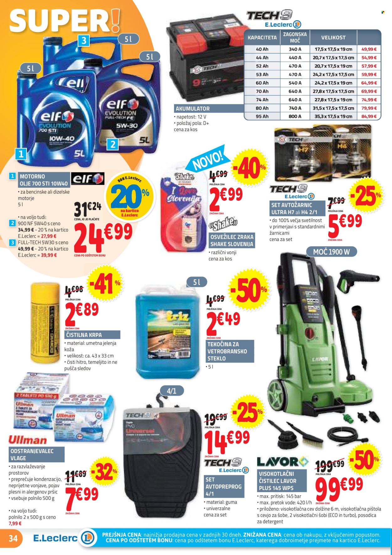 E.Leclerc katalog - 2.10.2024 - 12.10.2024. Stran 34