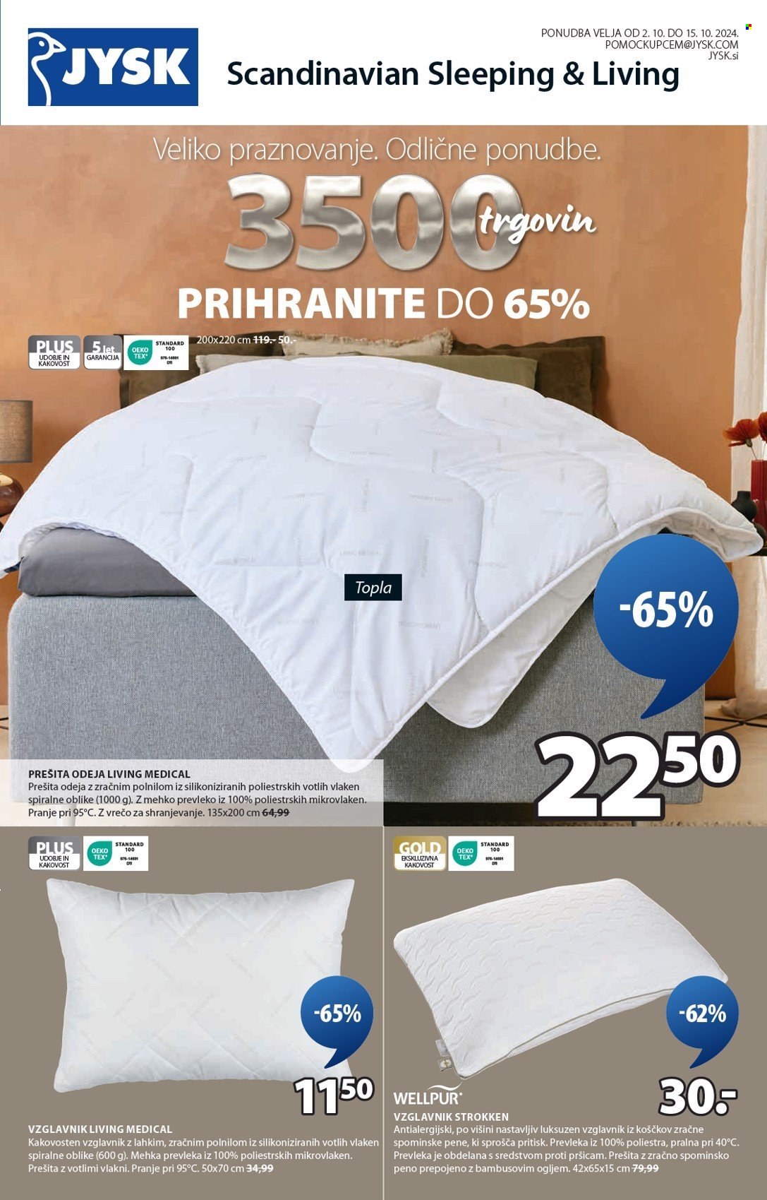 JYSK katalog - 2.10.2024 - 15.10.2024. Stran 2