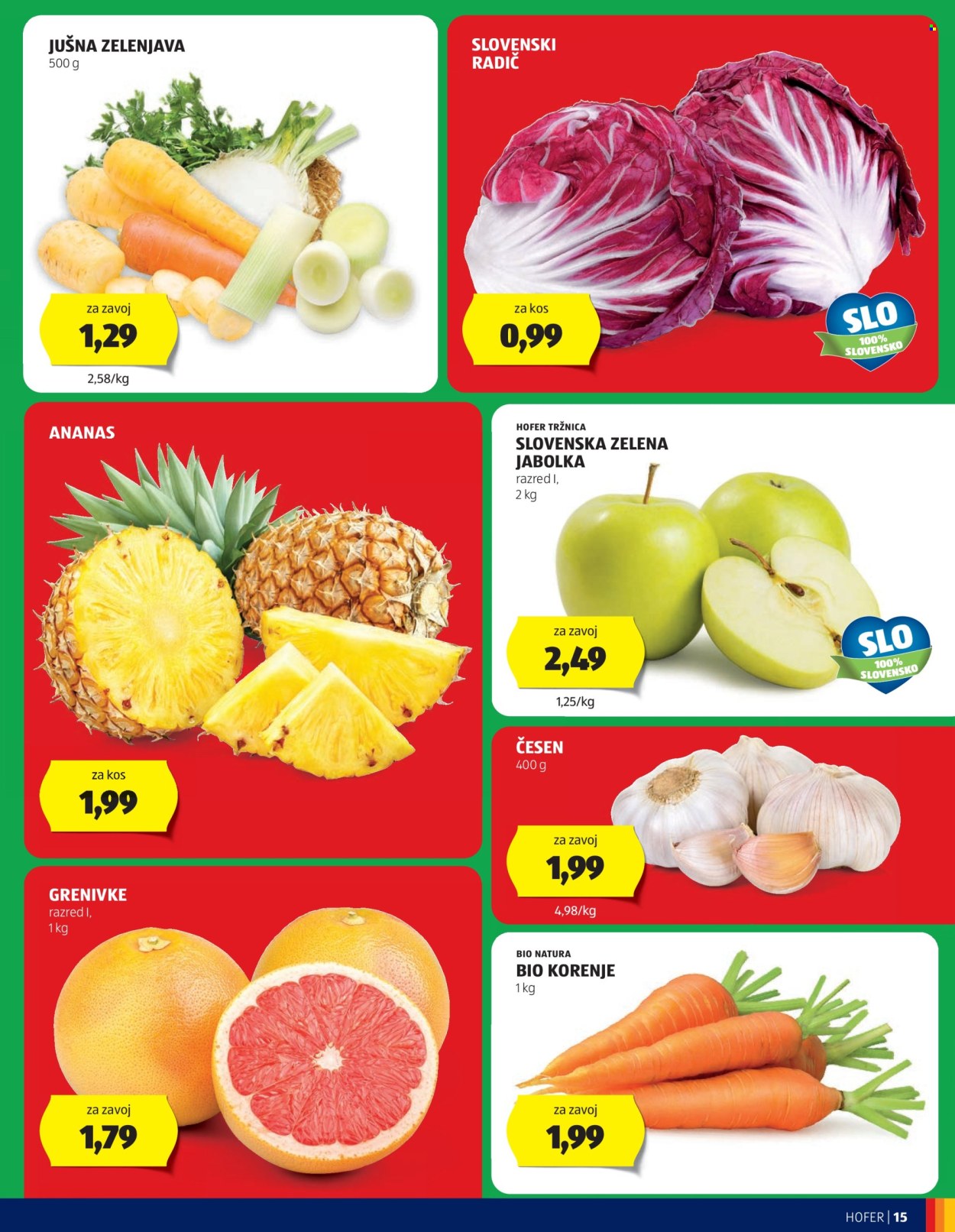 Hofer katalog - 3.10.2024 - 12.10.2024. Stran 15