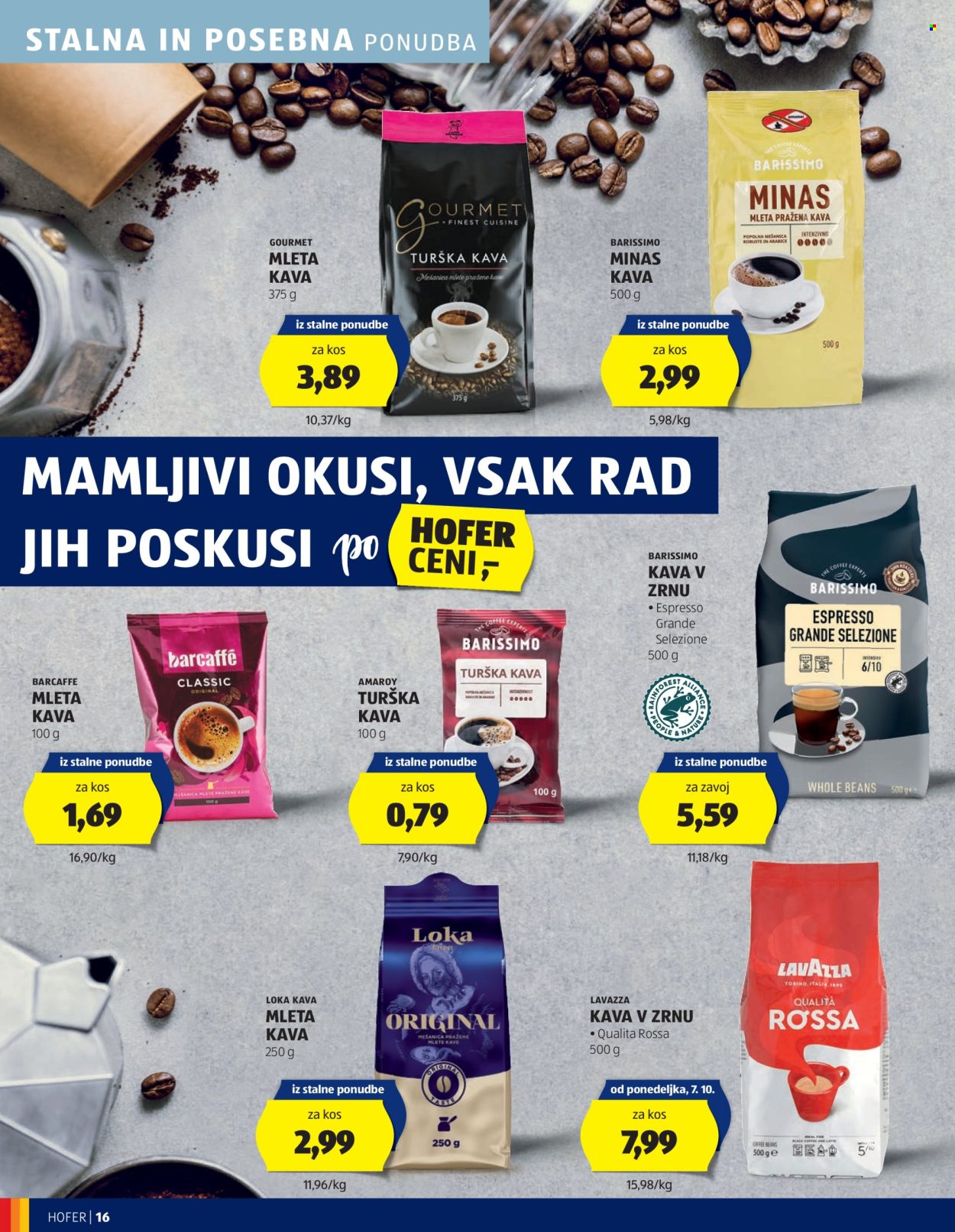Hofer katalog - 3.10.2024 - 12.10.2024. Stran 16