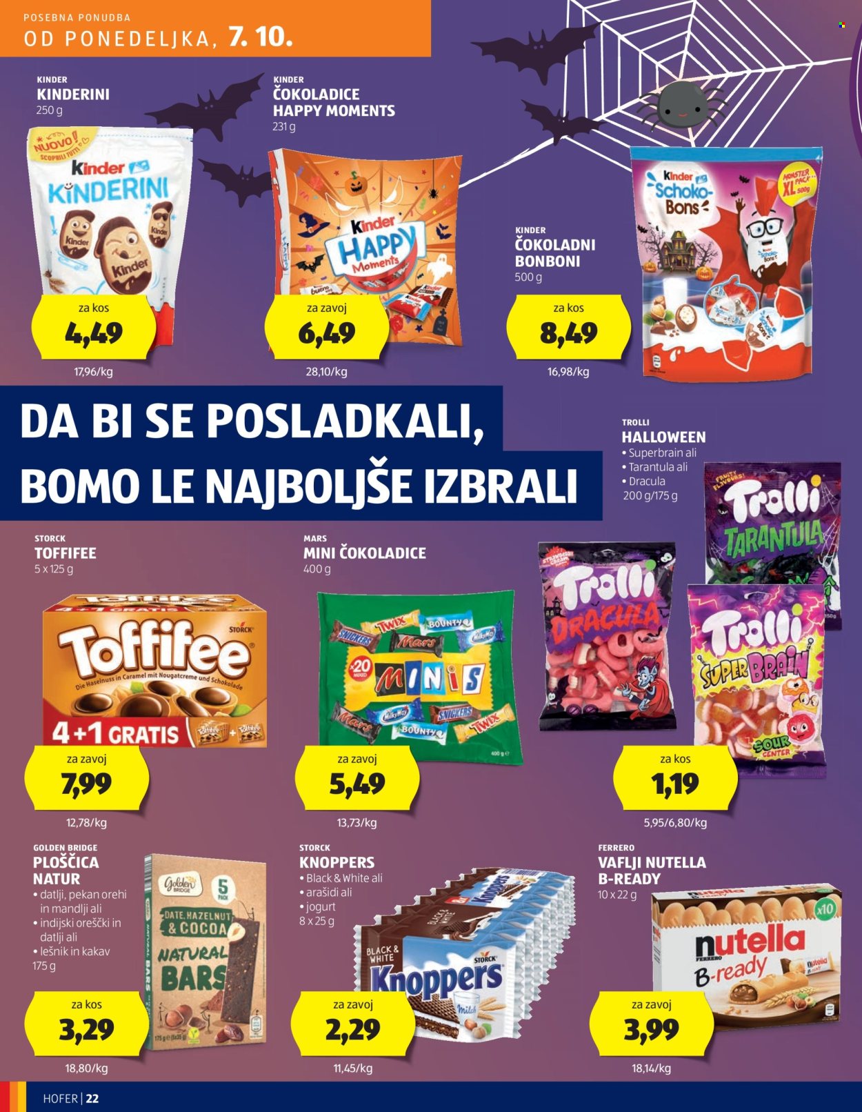 Hofer katalog - 3.10.2024 - 12.10.2024. Stran 22