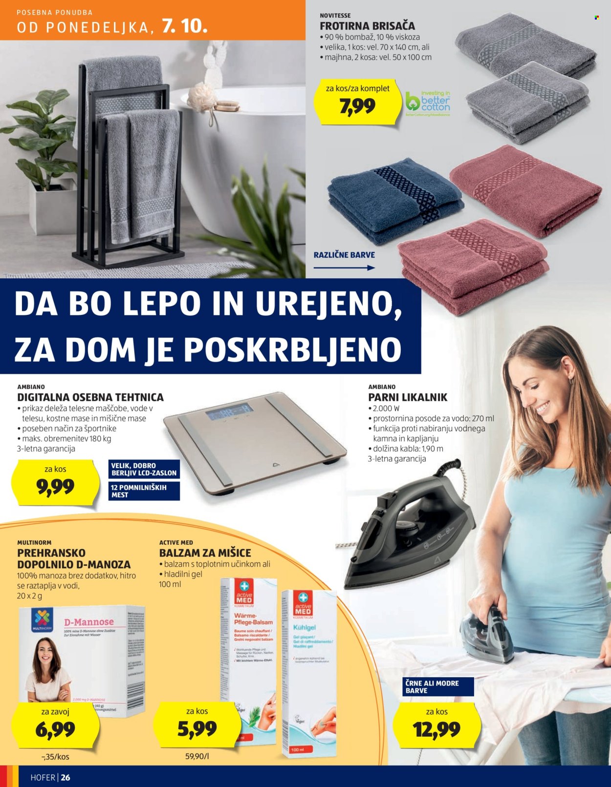 Hofer katalog - 3.10.2024 - 12.10.2024. Stran 26