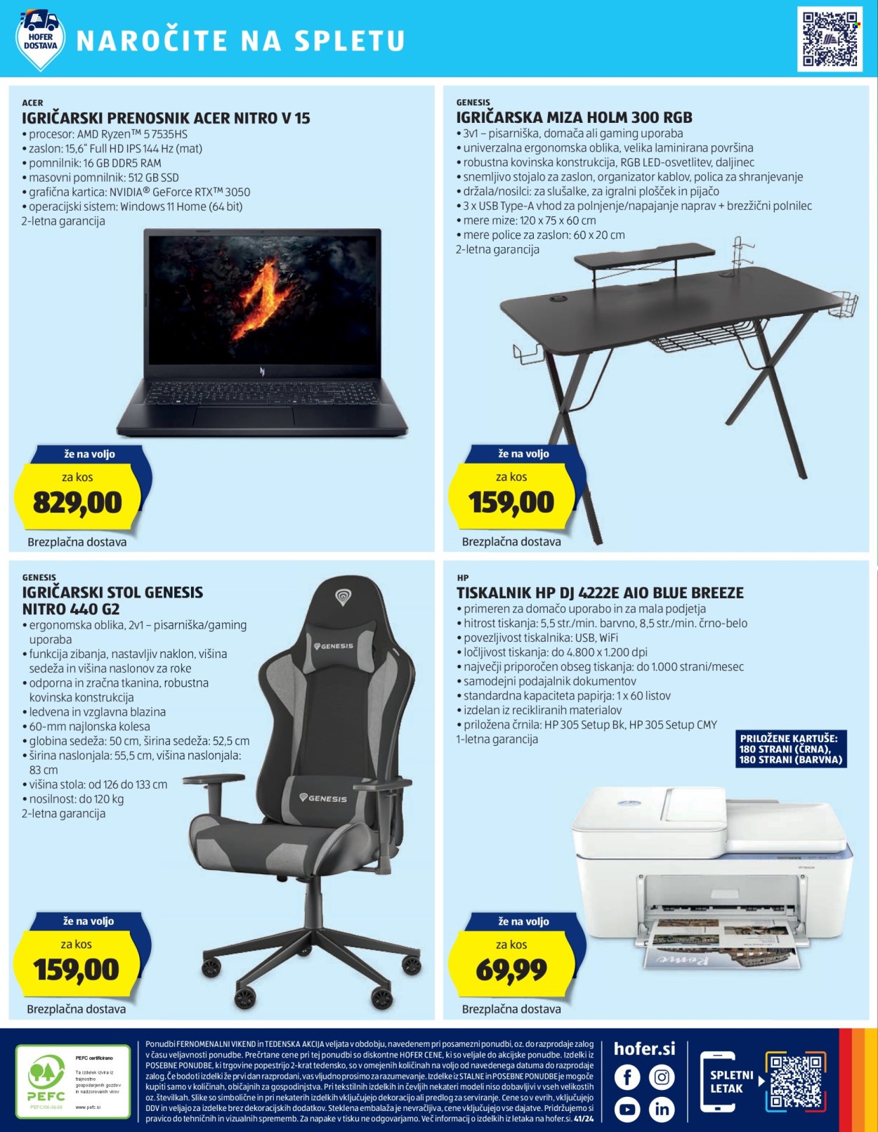 Hofer katalog - 3.10.2024 - 12.10.2024. Stran 40