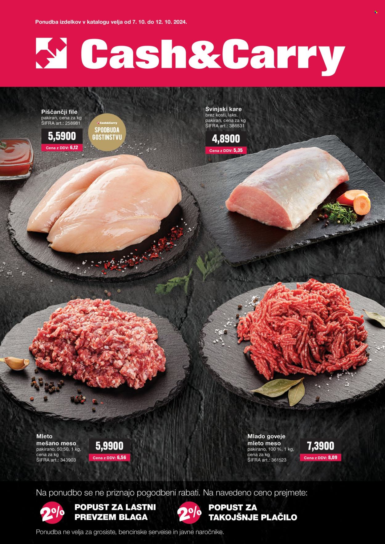 Mercator Cash & Carry katalog - 7.10.2024 - 12.10.2024. Stran 1