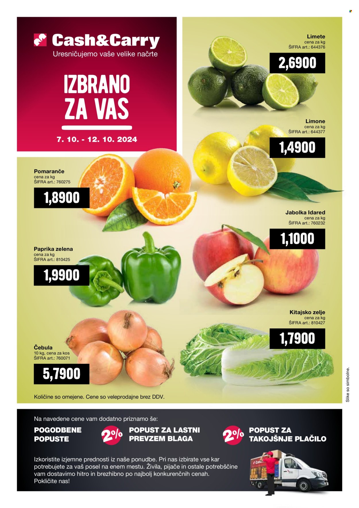 Mercator Cash & Carry katalog - 7.10.2024 - 12.10.2024. Stran 1