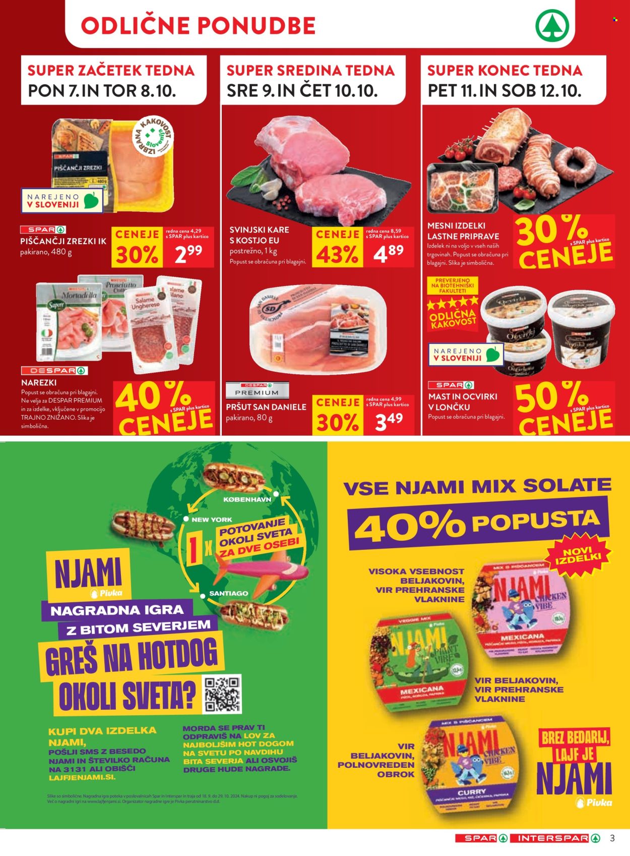 SPAR katalog - 9.10.2024 - 22.10.2024. Stran 3