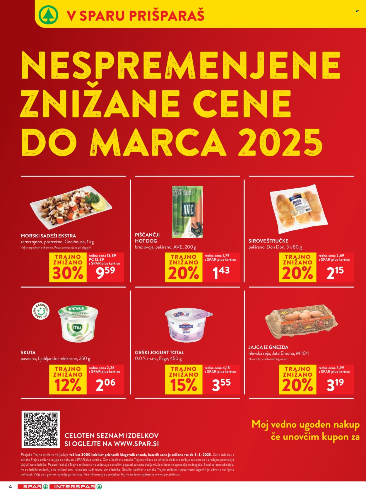 SPAR katalog - 9.10.2024 - 22.10.2024. Stran 4