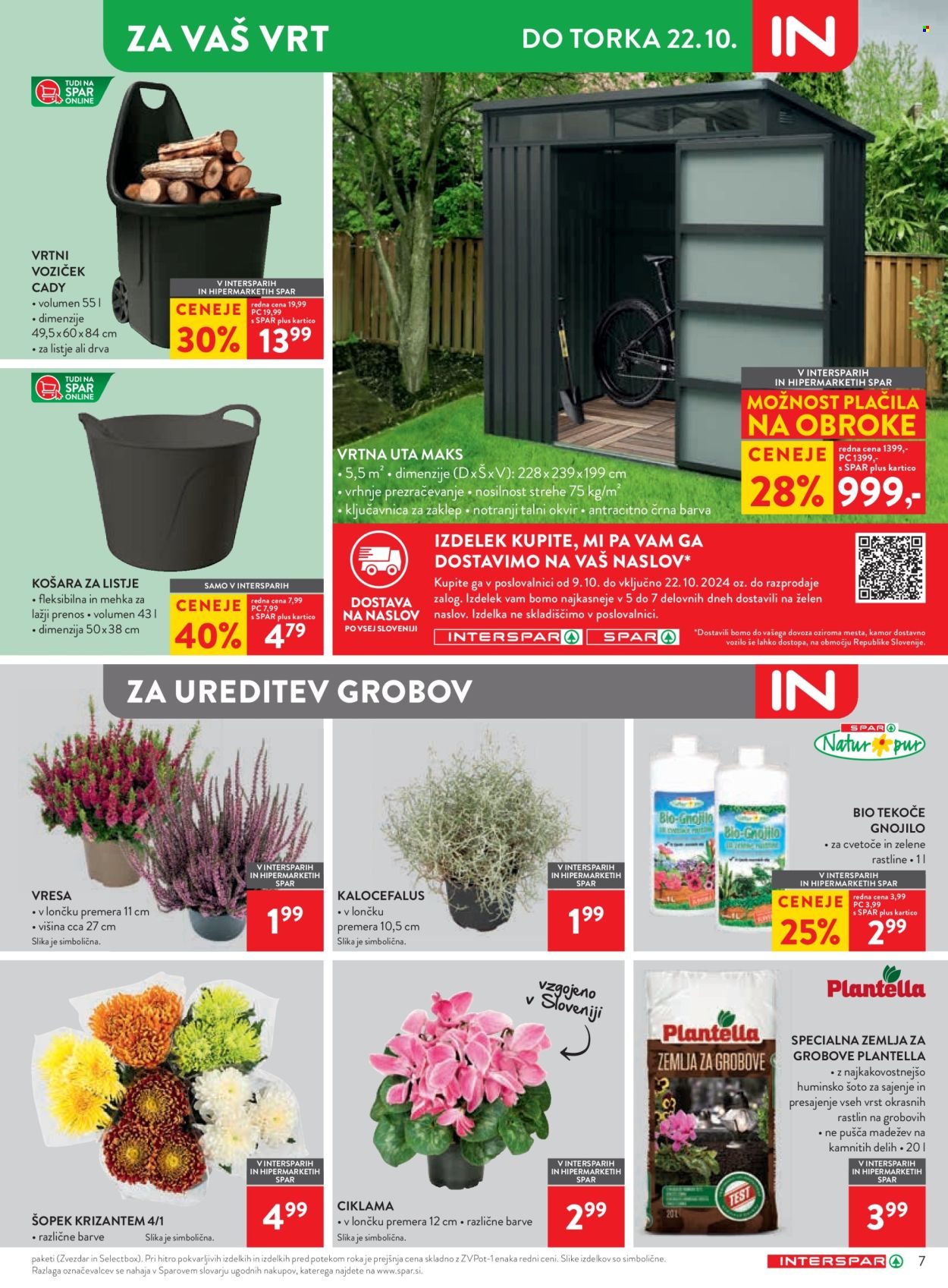 INTERSPAR katalog - 9.10.2024 - 22.10.2024. Stran 7
