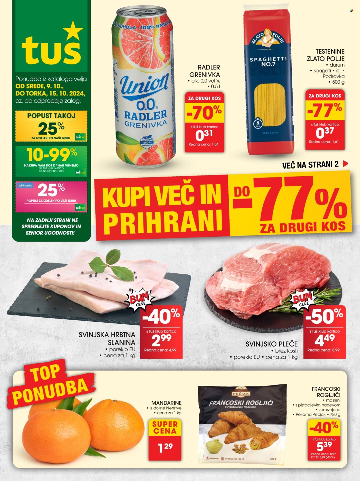 Tuš katalog - 9.10.2024 - 15.10.2024. Stran 1