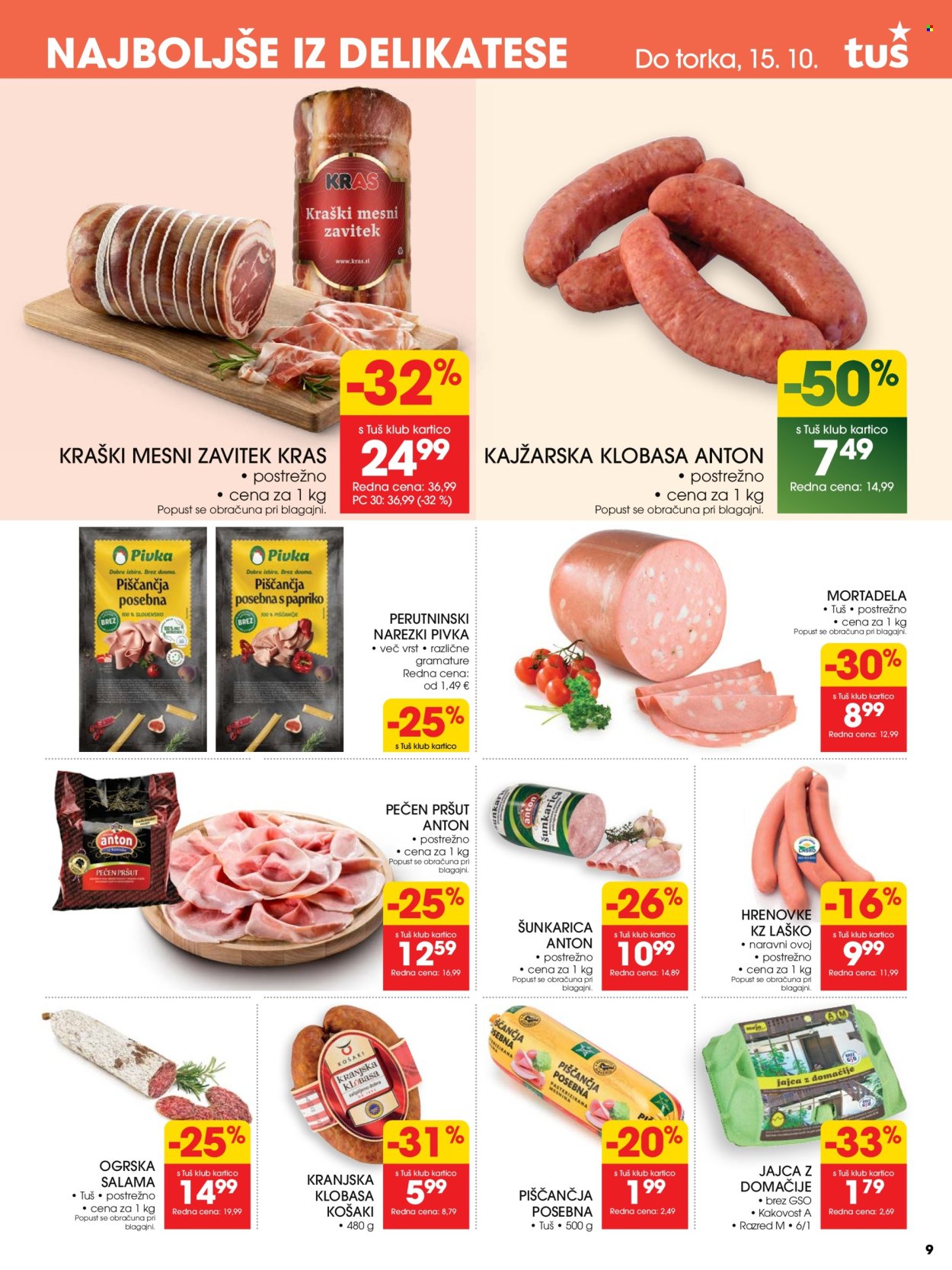 Tuš katalog - 9.10.2024 - 15.10.2024. Stran 9