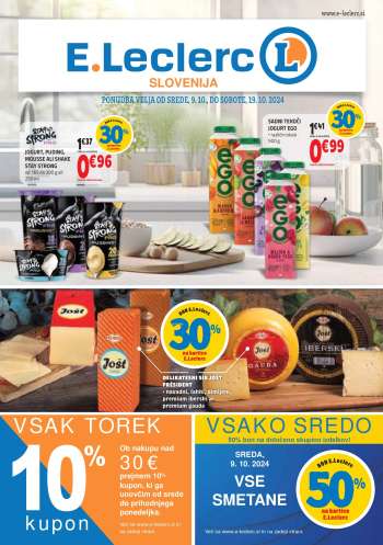 E.Leclerc katalog - 9.10.2024 - 19.10.2024.