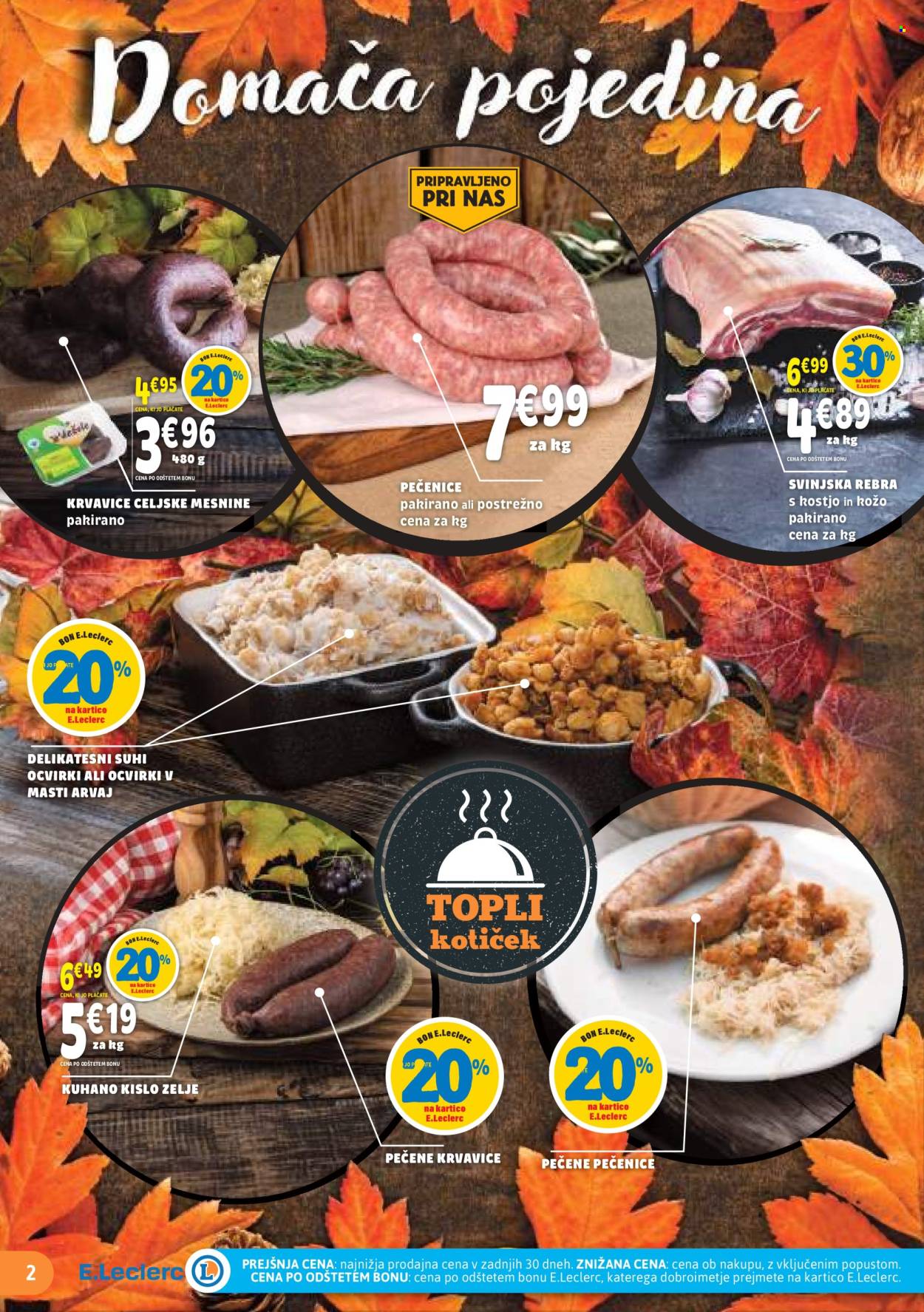 E.Leclerc katalog - 9.10.2024 - 19.10.2024. Stran 2