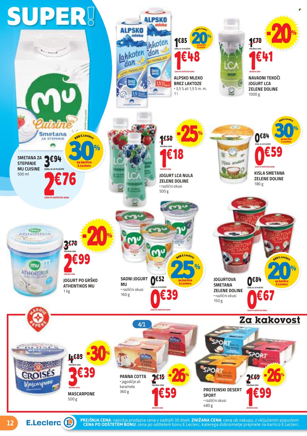 E.Leclerc katalog - 9.10.2024 - 19.10.2024. Stran 12