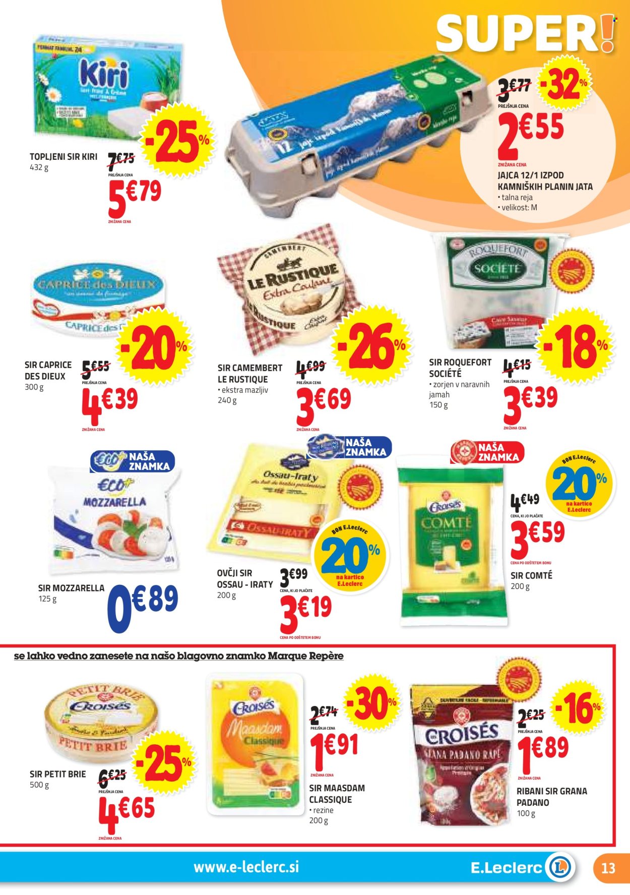 E.Leclerc katalog - 9.10.2024 - 19.10.2024. Stran 13