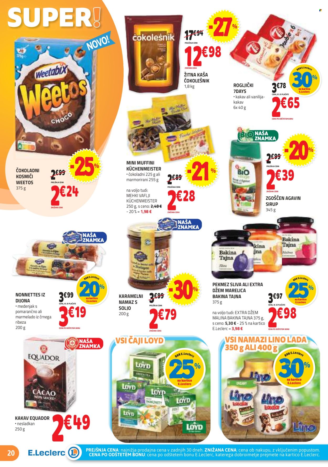 E.Leclerc katalog - 9.10.2024 - 19.10.2024. Stran 20