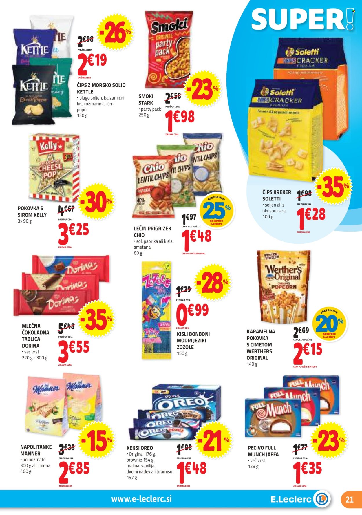 E.Leclerc katalog - 9.10.2024 - 19.10.2024. Stran 21