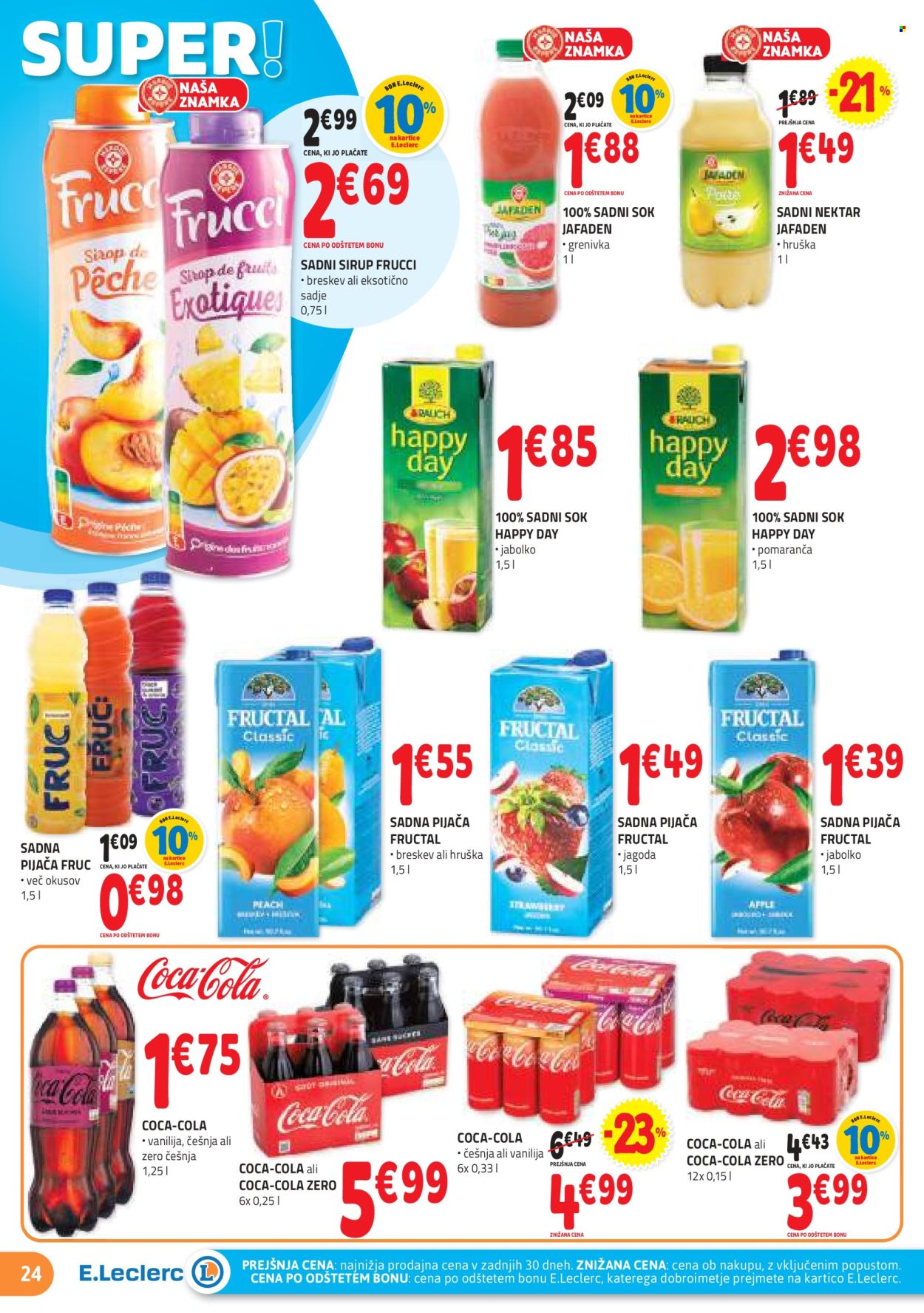 E.Leclerc katalog - 9.10.2024 - 19.10.2024. Stran 24