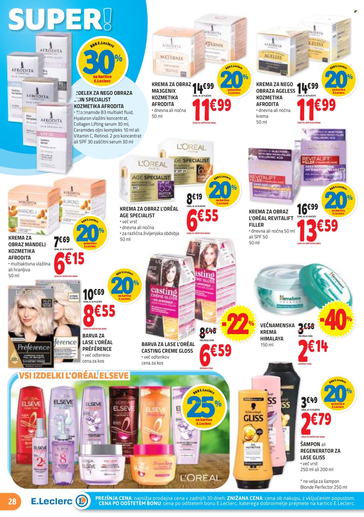 E.Leclerc katalog - 9.10.2024 - 19.10.2024. Stran 28