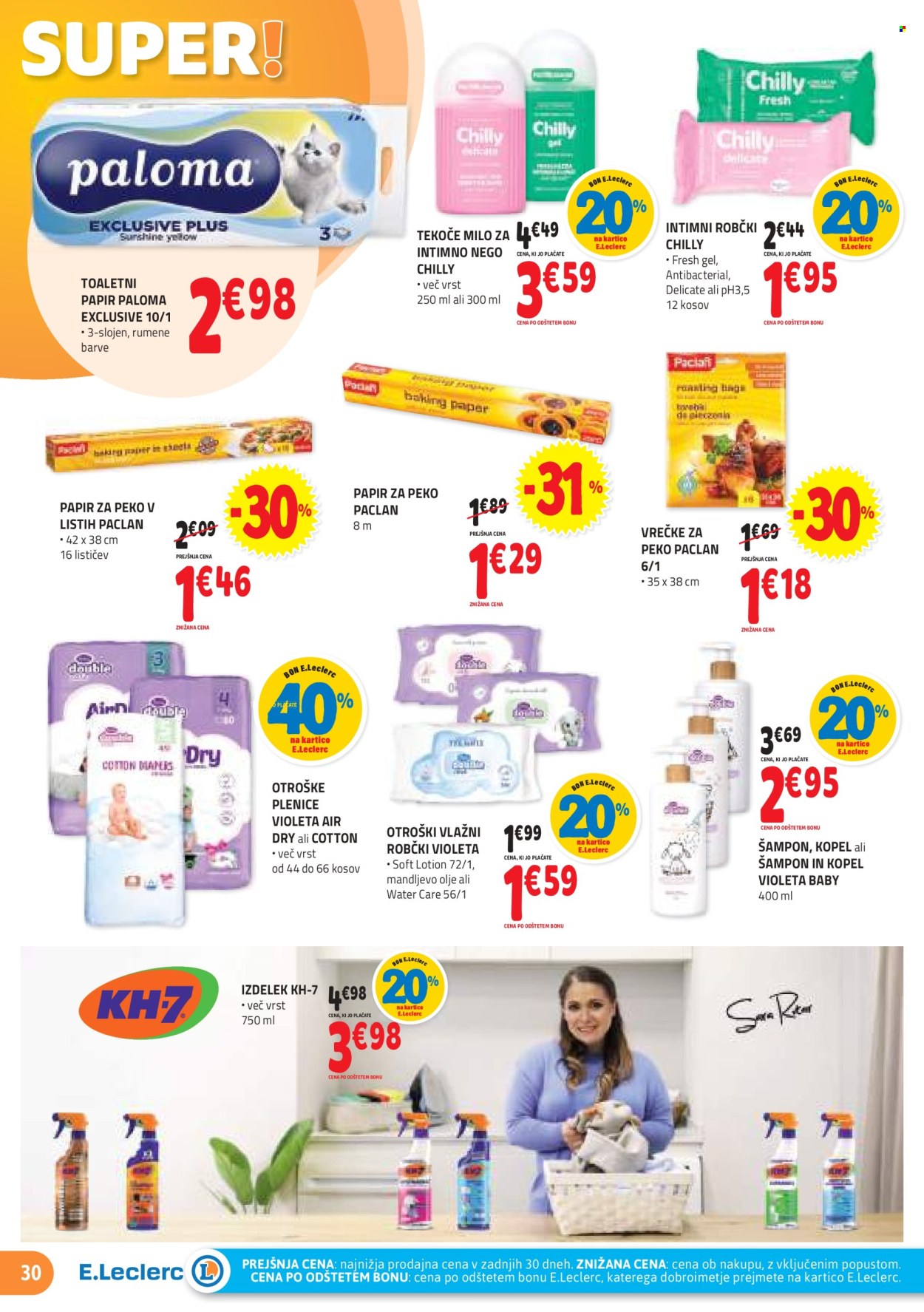 E.Leclerc katalog - 9.10.2024 - 19.10.2024. Stran 30