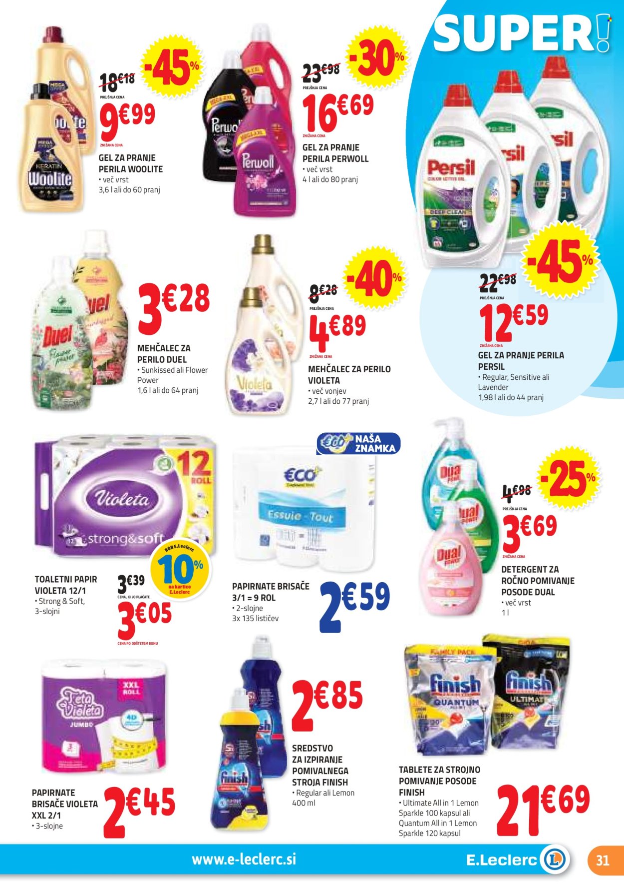 E.Leclerc katalog - 9.10.2024 - 19.10.2024. Stran 31