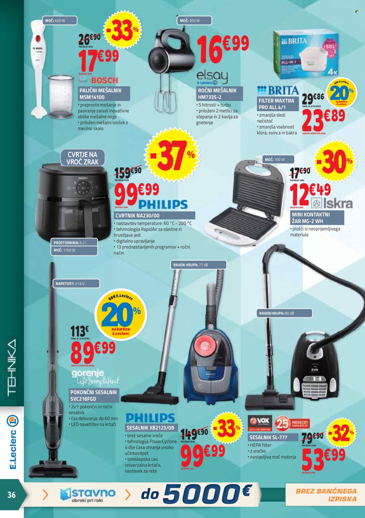 E.Leclerc katalog - 9.10.2024 - 19.10.2024. Stran 36