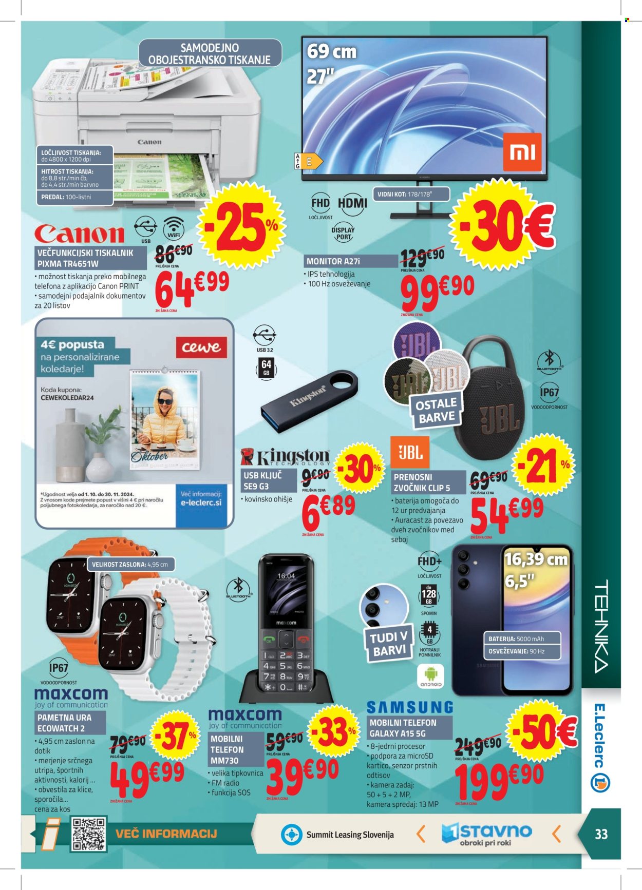 E.Leclerc katalog - 9.10.2024 - 19.10.2024. Stran 3